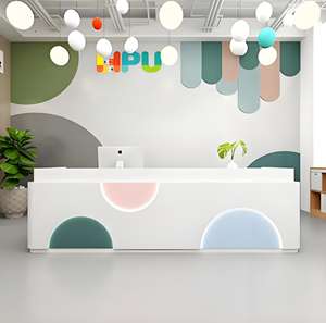 B024 Centre de formation pour réceptionnistes en éducation de la petite enfance, caisse enregistreuse de dessin animé pour enfants, bureau d'accueil de restaurant - Product Image 2