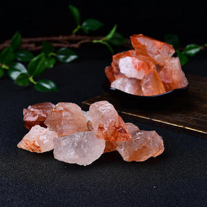 1 pièce de pierre brute de quartz de feu naturel CRYSTA HOLA de qualité supérieure, idéale pour les bijoux bohèmes et les articles décoratifs (cadeaux) - Product Image 4