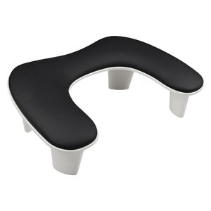 Repose-main pour manucure HQ Mixed Proc Discount, repose-bras en cuir PU, panneau en plastique, pieds pour les arts des ongles - Product Image 3