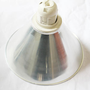 Vendita calda prezzo di fabbrica diretto riflettore in alluminio moderna ha condotto la lampada ombra E27 lampada a risparmio energetico ombra E27 solare lampada ombra - Product Image 6