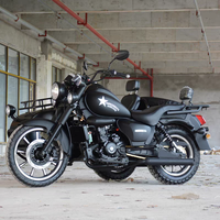 Harley Rebel 250 Cruiser, Économique en carburant, Big Ground Eagle King 400 SM2008-A, Tricycle à side-car chinois, Moto avec plaque d'immatriculation