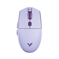 Ratón Inalámbrico para Juegos VXE V3 Pro 49g Ultraligero, PAW3395-SE, 4 Modos, Star-Link, Revestimiento Nano Ice-Feel, para Manos Pequeñas