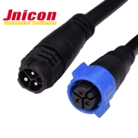M25 3 broches 50A 90 degrés prise femelle avec fil prise mâle IP67 connecteur étanche câble à carte avec Survice personnalisé