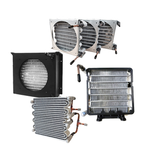 Microchannel nhôm vây trao đổi nhiệt Ống ngưng trao đổi nhiệt cho tủ đông ngưng - Product Image 5