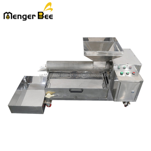 เครื่องแยกขี้ผึ้งและน้ำผึ้งอัตโนมัติ Menger Bee MPH-1 พร้อมเครื่องอัดฝาขวดแบบสกรู วัสดุสแตนเลส 220V ใหม่ กำลังการผลิต 50 กก./ชม. 750 วัตต์ - Product Image 1