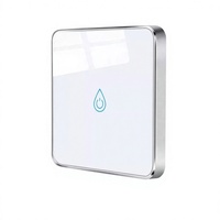 Panneau tactile intelligent pour éclairage domestique, compatible avec l'application, 1 à 4 voies, norme EU/UK, compatible Zigbee, WiFi, en aluminium