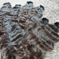 Lot de Cheveux Indiens Bruts en Gros pour Vendeurs, Cheveux Vietnamiens Alignés à la Cuticule de Donneur Unique, Tissage Frontal 100% Cheveux Humains Bouclés Indiens