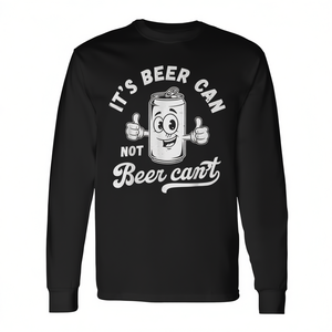 Camiseta de manga larga con diseño de cerveza, no se puede beber cerveza, humor para despedida de soltero - Product Image 2
