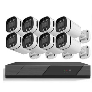 Kit de surveillance HJSCCD Hongjin 8 canaux 1MP AHD, caméra CCTV étanche, vision nocturne, système de sécurité pour les lieux publics - Product Image 3
