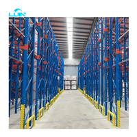 Support de stockage de palettes intégré avec des étagères à palettes robustes pour les opérations logistiques