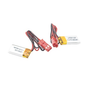Giá tốt nhất chất lượng cao 3.7V 40mAh Li-Po Pin 351120 Lithium Polymer Pin cho ecard - Product Image 2