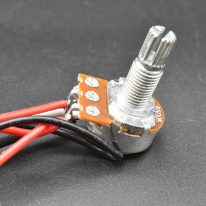 Kit de circuito de control preensamblado para guitarra TL, <span class=keywords><strong>cableado</strong></span> de 1 volumen y 1 tono, potenciómetros A/B de 500K con eje de 18mm y interruptor selector de 3 vías - Product Image 6