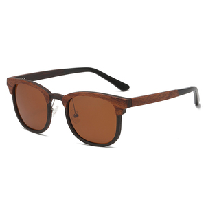 Multi Color TAC Polarized Acetate Wood UV400 Unisex Sunglasses - Product Image 3