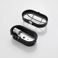 Lampe murale ovale moderne extérieure IP54 E27, étanche, avec abat-jour en PC