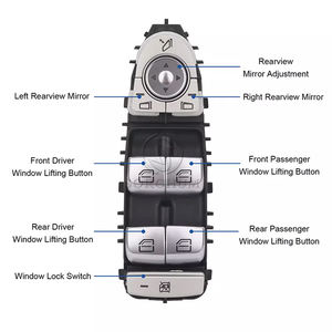 Sorghum A2059056811 2059056811 A2229056800 Interrupteur de commande de vitre électrique pour Mercedes-Benz C300 <span class=keywords><strong>C63</strong></span> GLC300 2015-2017 - Product Image 6
