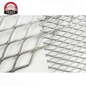 High Quality Aluminum Diamond Wire Mesh Raised Expanded Metal for Trailer