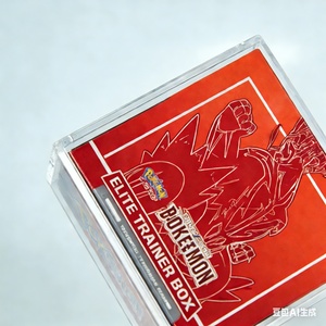 Hot Sale Clear Transparent Acrylic Pokemoned Etb Protective Case With Uv Resistant - Product Image 5