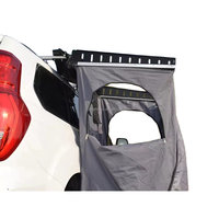 Overland Wholesale Tente de toit 4x4 en aluminium, grande, pliable et portable, pour voiture, avec fonction de douche et toilettes pour l'intimité du véhicule