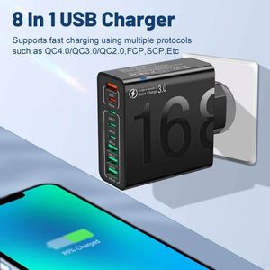 ที่ชาร์จเร็ว 150W 4 พอร์ต USB 4 พอร์ต PD  รองรับ PD20W ต่อพอร์ต สำหรับโทรศัพท์ แล็ปท็อป และแท็บเล็ต - Product Image 4