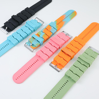Bracelet lesté en silicone réglable, poids de cheville pour Pilates, sangles lestées couleur macaron pour accessoires de fitness, yoga et Pilates