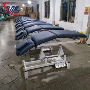 Xinman orta ayarlanabilir fizyoterapi sedye akupunktur yüz masaj yatağı Osteopathy masa kayropraktik damla masa - Product Image 6