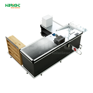Experto <span class=keywords><strong>en</strong></span> Equipamiento de Tiendas, Unidad de Pago Modular con Gestión de Cables Integrada, Estructura con Recubrimiento <span class=keywords><strong>en</strong></span> Polvo para Farmacias y Drogarias - Product Image 1