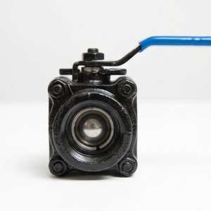 Válvula de Bola Industrial de Acero al Carbono A105, Válvula de Aislamiento Manual de Tres Piezas de Alta Presión - Product Image 4