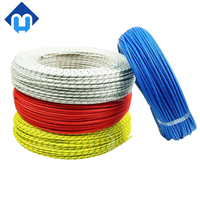 Großhandelspreis Flexibles Verzinntes Kupferkabel H05SJ-K Silikonbeschichtetes Glasfasergeflecht 0,75/1/1,5/2,5/4mm² Elektrokabel