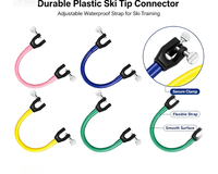 QIshang OEM Outil d'entraînement de ski Freestyle Étanche Réglable Connecteur de pointe de ski de 22 cm pour débutants Écologique et Durable