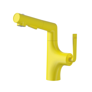 Grifo de Lavabo de Cobre, Grifo de Agua Fría y Caliente para Baño, Grifo Universal Giratorio y Extensible para Fregadero - Product Image 6