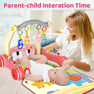 <span class=keywords><strong>Piano</strong></span> multifonctionnel pour bébé, chariot d'apprentissage de la marche, <span class=keywords><strong>piano</strong></span> à pédales 2-en-1, pour bébés de 0 à 3 ans - Product Image 3