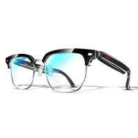 Écouteurs sans fil demi-cadre cadre lunettes de soleil voix casque pour hommes femmes Bt Audio lunettes de soleil écouteur