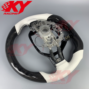 RPM LED Display Twill Carbon Fiber Customized Steering <b>Wheel</b> for Honda Accord Sport Civic 11th Gen CRV EX Acura Integra Type S - Product Image 6
