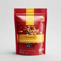 Bolsa Doypack de 2oz sin Gluten, con Cierre Hermético, Barrera Aromática, para Servicio de Alimentos, No Tóxica, con Acabado Mate