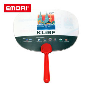 Colorido logotipo personalizado impreso portátil de plástico PP ventilador de mano - Product Image 4
