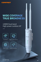 COMFAST CF-EW74 V3 1200M Routeur WiFi extérieur longue portée, amplificateur de signal, point d'accès extérieur