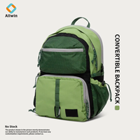 Sac à dos pliable en nylon léger et imperméable pour le voyage, la randonnée, le camping, l'usage quotidien, vente en gros
