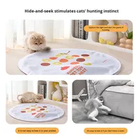 Nouveau jouet pour chat KIMPETS avec logo imprimé, balle électrique interactive pour la chasse, jouet automatique pour animaux de compagnie, outil anti-ennui auto-amusant