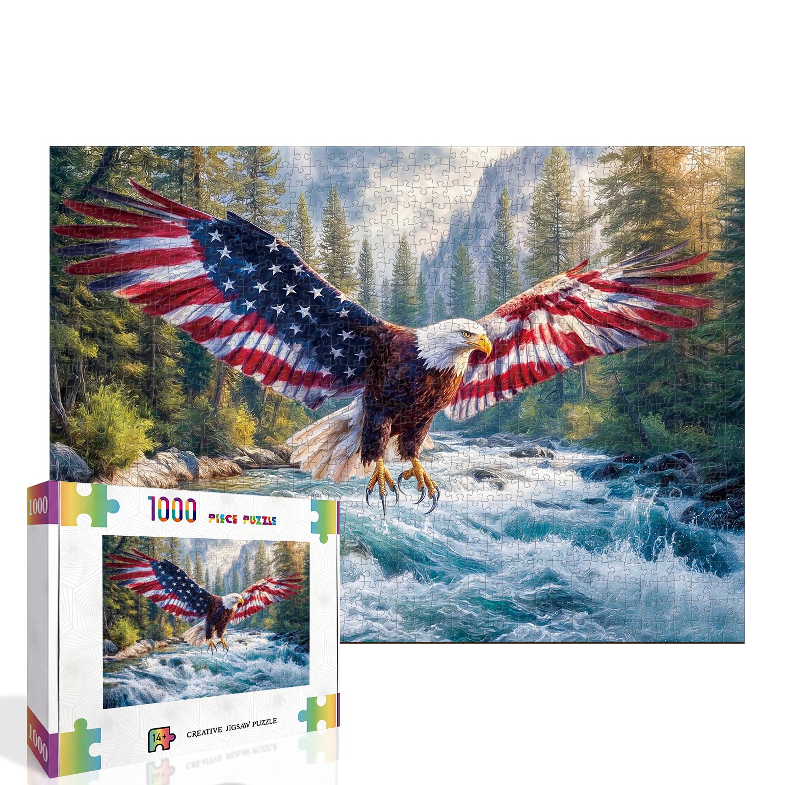 Drapeau Aigle à tête blanche2
