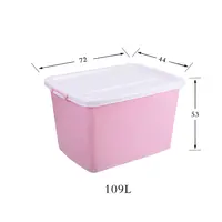 Container Clothes Organizer Clear Plastic Storage Boxes Container Underwear Clothes Storage Box