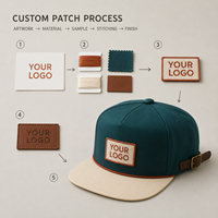 Gorra Snapback Personalizada de 5 Paneles con Logotipo Bordado en 3D, Visera Plana, Ajustable, Estilo Urbano, Proveedor Mayorista
