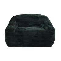 Fauteuil individuel moderne vert compressé sous vide pour petit espace, livré en boîte, pour salon - Vente en gros de meubles de maison