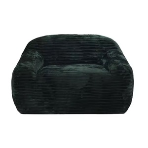 Sillón Individual Moderno para Espacios Pequeños, Empacado al Vacío, en Caja, Color Verde, Sillón Comprimido para Sala de Estar, Venta al Por Mayor - Product Image 1