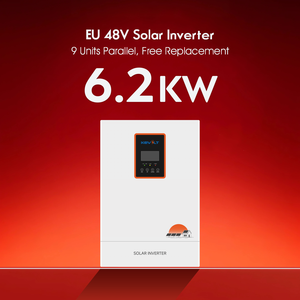 Inversor <span class=keywords><strong>Solar</strong></span> Híbrido KEVOLT EU 48V MPPT de 6kW con Onda Sinusoidal Pura Powmr para Sistemas de Energía <span class=keywords><strong>Solar</strong></span> - Product Image 1