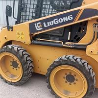 Chargeuse-pelleteuse télescopique multifonctionnelle Liugong 375A avec grappin, moteur diesel