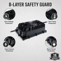 Chargeur de batterie LNLEE 12V 20A, étanche IP67, pour camping-car, batterie à décharge profonde et moteur de pêche en mer, lithium AGM