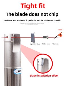 Alat pemotong penggilingan BAP400R, untuk wajah yang dapat diindeks mesin penggilingan - Product Image 6