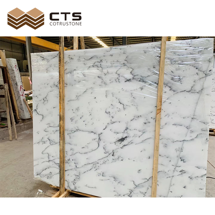 Countertop Statuario Tiles Slabs Price White Dolomite Bianco Carrara Marble Natural Polished Italian Bianco Carrara White Marble