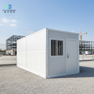 CEYU <span class=keywords><strong>Casa</strong></span> Container Pieghevole con Telaio <span class=keywords><strong>in</strong></span> Acciaio Personalizzabile 10-40FT, Garanzia 5 Anni, Eco-Friendly, Installazione Rapida per Negozi e Ristoranti - Product Image 1
