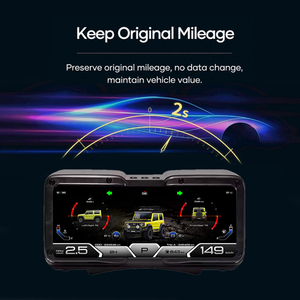 หน้าปัดดิจิตอล Carplay สำหรับ SUZUKI JIMNY JB64 JB74 ปี 2019-2026 จอแสดงผล LCD สำหรับรถยนต์ แผงหน้าปัดดิจิตอลแบบ Virtual Cockpit - Product Image 4